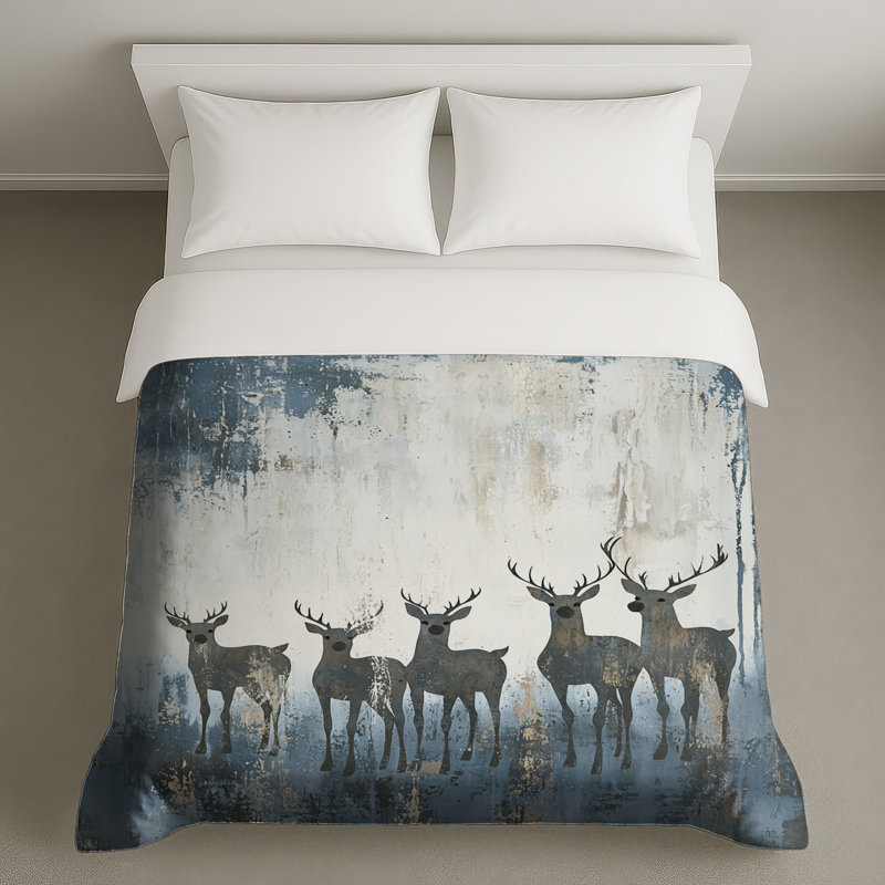 Housse de couette Deer Bedding, Lit simple