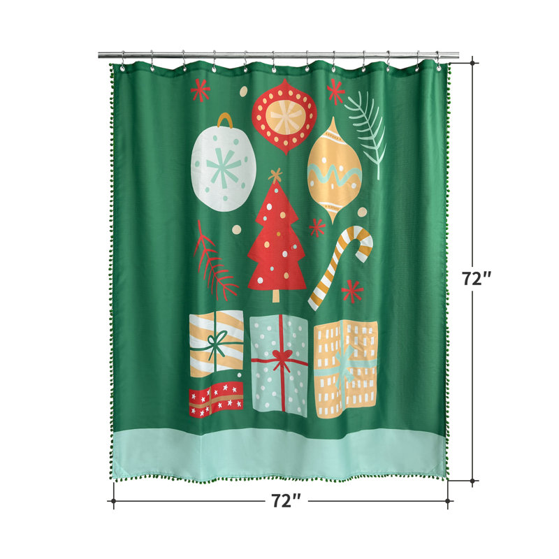 Rideau de douche Christmas
