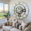 Horloge murale 24 po de taille moyenne pour le salon-123169104
