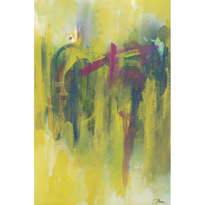 Happy Days II by Joyce Combs - Wrapped Canvas Print, 46cm H x 30cm W 