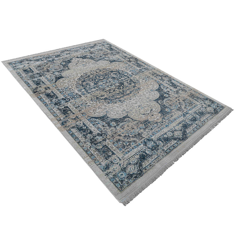  Beier Washable Area Rug, Large Rugs for Living Room Vintage Multicolor Carpet Area Rugs for Bedroom Dining Room Non-Slip Stain Resistant -MACHINE MADE POLYESTER AREA RUGS - Rectangle | Multicolor, Oriental Design