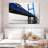 Lilie Suspension Bridge In Blue