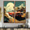 «Classic Muscle Car Mustang - Performing Arts Cars», art mural Muscle américain