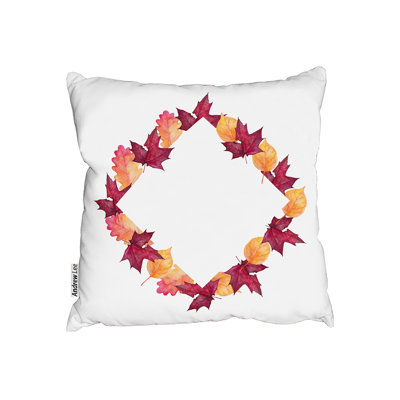 Indoor / Outdoor Floral Square Cushion
