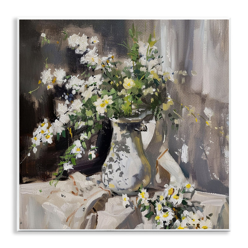 «Late Day Sun on Vase», art mural sur bois, design par Walker Noble