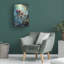 Art mural sur toile tendue - «Wumples», «Octopus 1», art mural pour salon, chambre à coucher ou bureau - 12 x 19