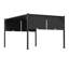 3.95m x 2.95m Steel Pergola-1463900233