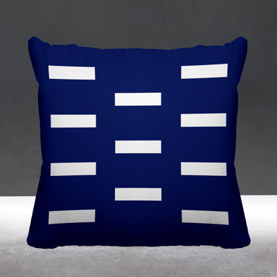 Luella Geometric Outdoor Reversible Throw Pillow