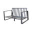Double And Coffee Table Collection Yb15052, Beige Cushions, Aluminum, Living Room Object With Rectangular Table, Upholstery, Decoration