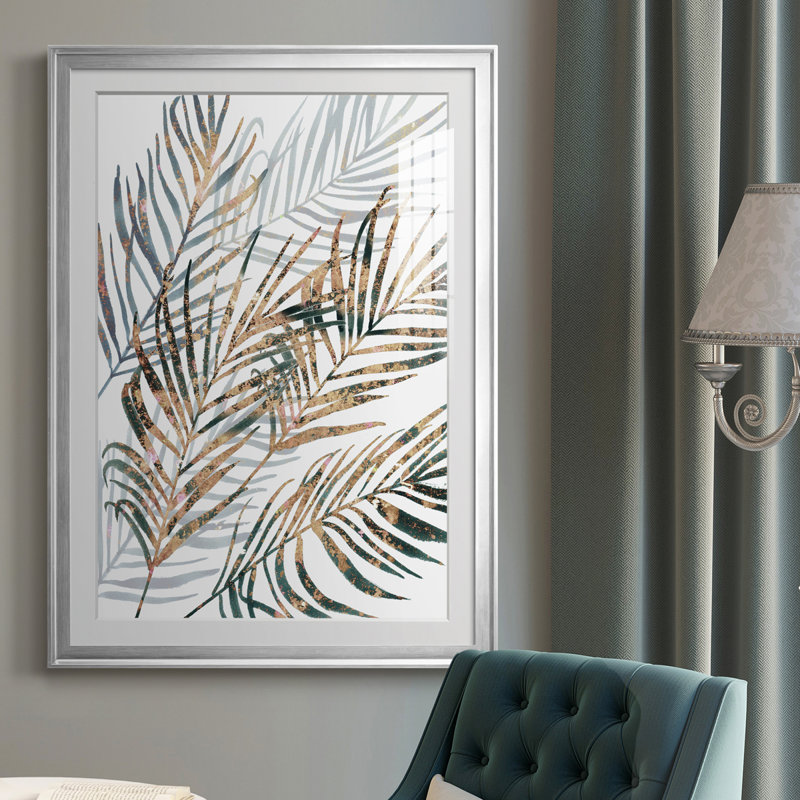 «Summer Gaze II», reproduction encadrée de qualité supérieure - prête à être accrochée, H 30,5 po x l 22,5 po x P 1 po
