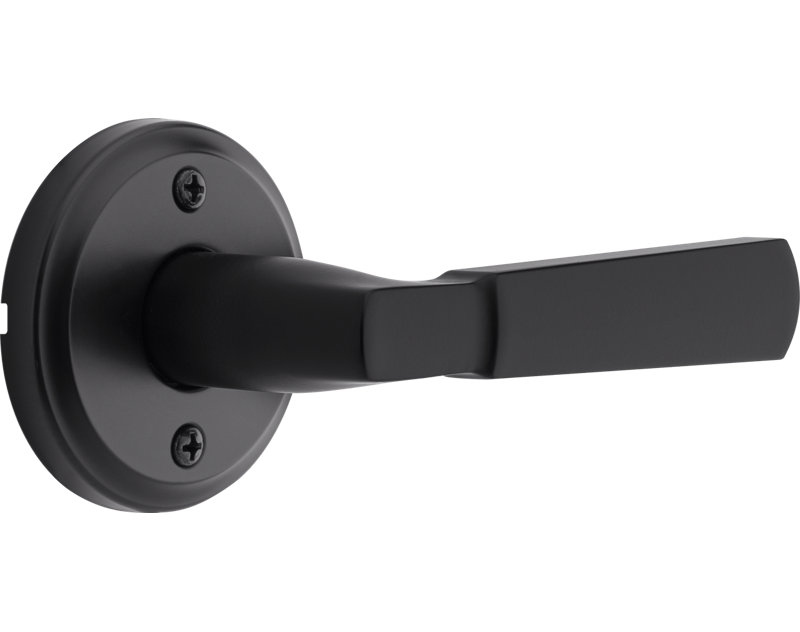 Perth Single Dummy Door Lever, Matte Black