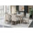 Vanilla Real Marble Dining Table