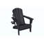 Chaise Adirondack pliante avec table d'appoint, ensemble de chaises Adirondack 3 pièces à texture de bois (comprend 2 chaises et 1 table)-661972376