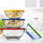 Glass 4 Piece Nested Mixing Bowl Set