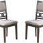 Ensemble de salle à manger 5 pièces Contemporary Table Round W 4X