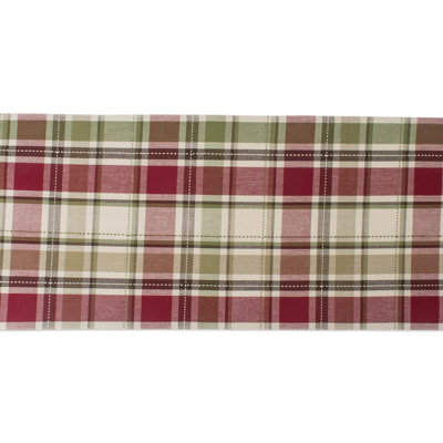 Mangino Homespun Plaid Table Runner