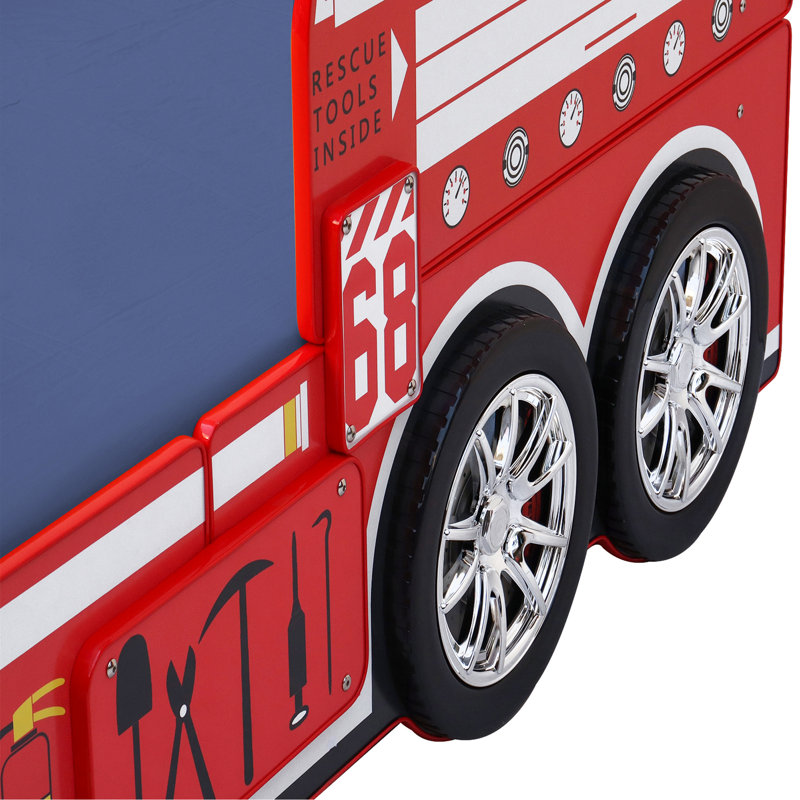 Lit de camion de pompiers Little Heroes