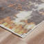 Tapis abstrait moderne rustique tissé à la main-131985703