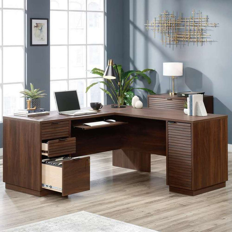 Nelida L-Shaped Executive Desk