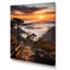 Montagne, forêt, coucher de soleil, silhouette II-109254406-75620753