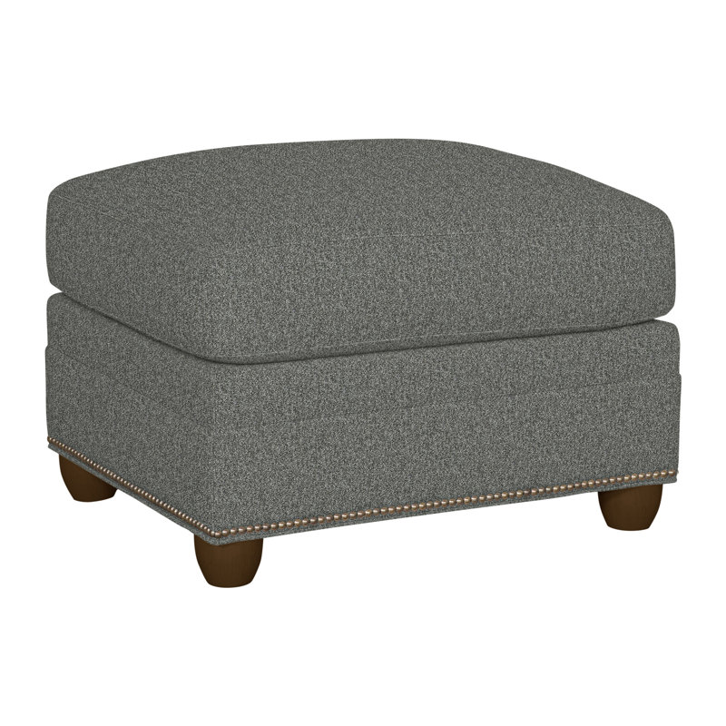 Fairgrove Upholstered Ottoman, Havana, Ian Pewter, Yes