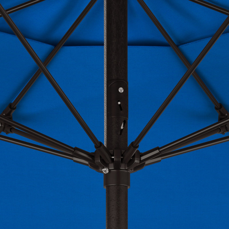 Parasol de marché 9 pi Naidely, Bleu pacifique - Pacifica