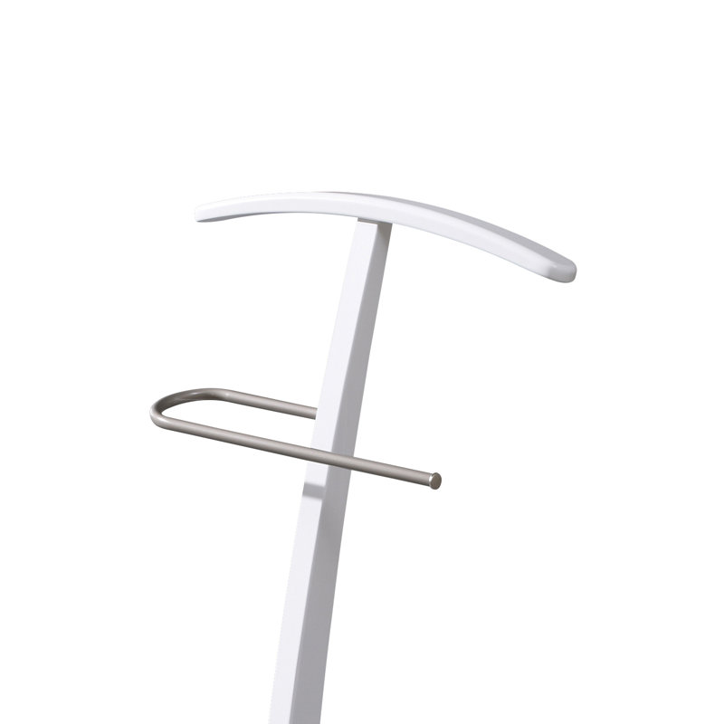 Ritzman Freestanding Valet Stand, White