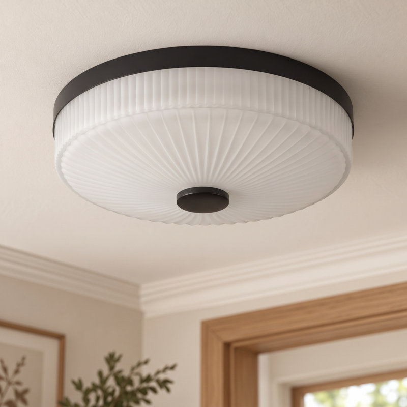 Glass Flush Mount