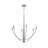 Jheni Six-Light Brushed Nickel Chandelier-127380295-130774067
