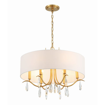 Lustre tambour 6 lumières Elliyah