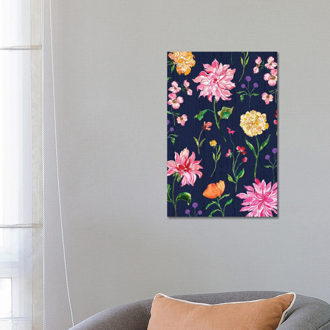 Wild Blooms by Joy Ting - Wrapped Canvas Gallery-Wrapped Canvas Giclée