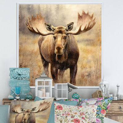 Moose Serenity I - Animals Wall Art Prints