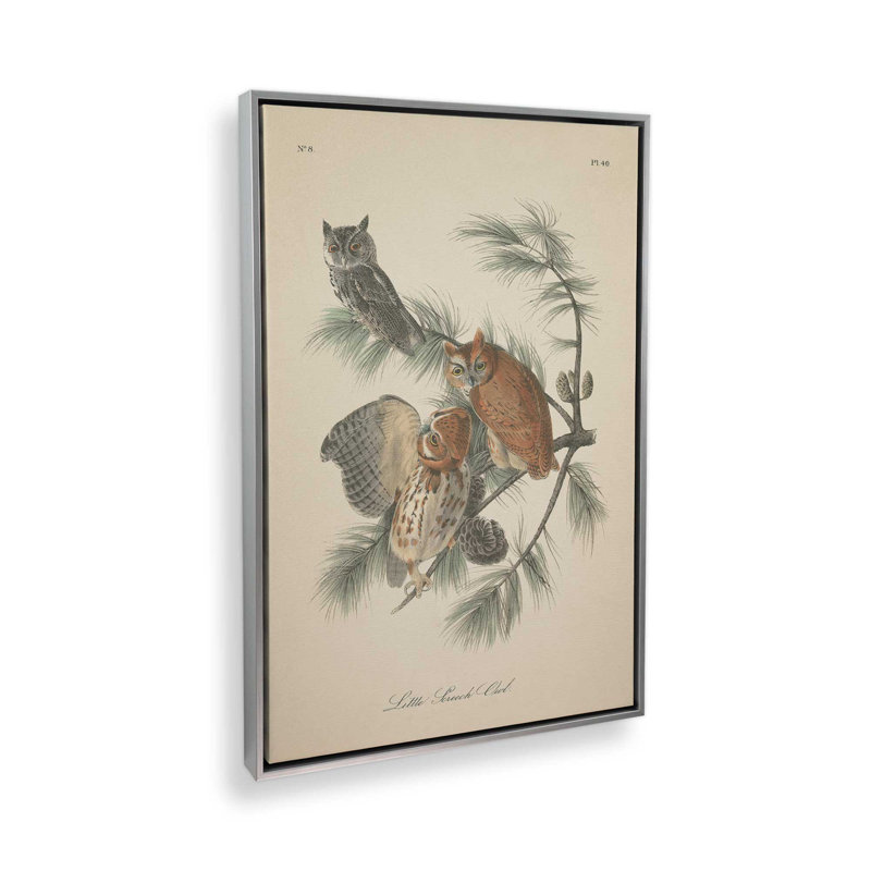 Woodland Guardians, reproduction sur toile polie, Cadre argenté, H 48,75 po x l 32,75 po x P 1,75 po