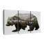 The Kodiak Brown Bear Wall Art Multi Piece Canvas Print-92828160