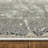 Jewel Modern Abstract Silver Area Rug-114192890