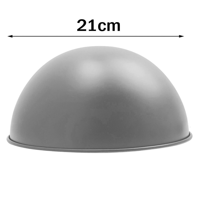 Ashantai 10cm H Metal Lamp Shade ( Uno ), Grey