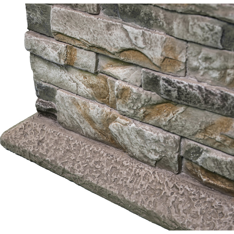 Wilibald Square Stone Fire Pit