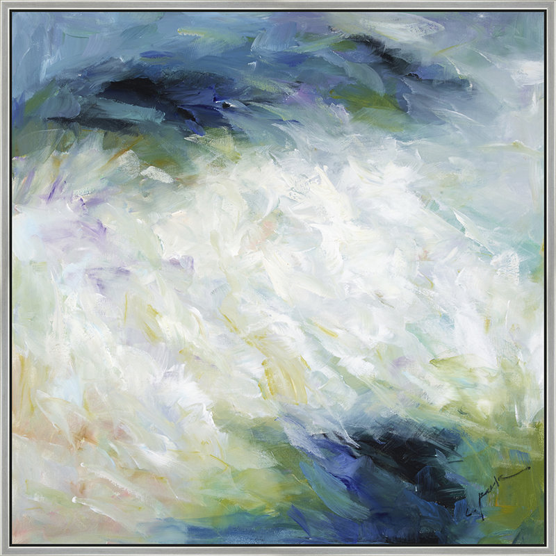 « Fresh air »-reproduction d’art sur toile, Argent
