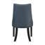 Ensemble de 2 chaises d'appoint texturées et rembourrées texturées