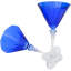 Handmade Crystal Martini Glass