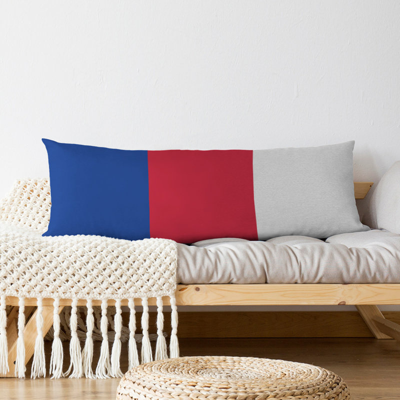 Polyester Medium Pillow, Red
