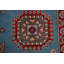 Tapis bleu clair à teinture végétale Kazak