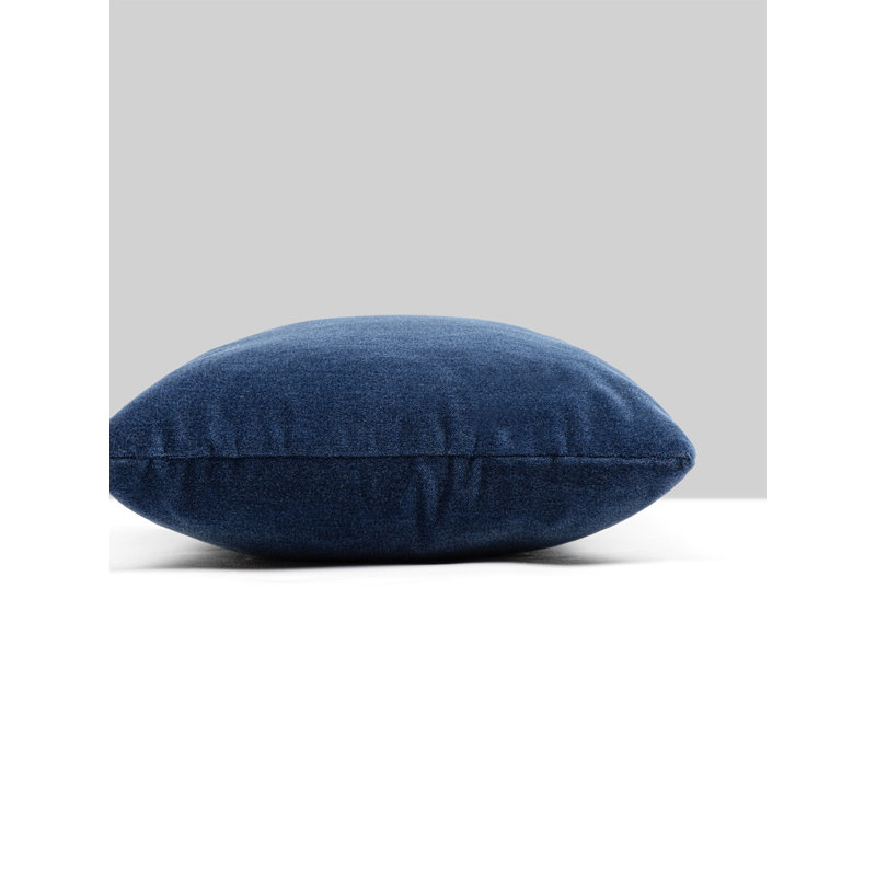 TUDOR VELVET PILLOW, Rectangle - 22"H x 14"W, Lapis