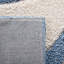Tapis abstrait bleu Kerio-2056158702
