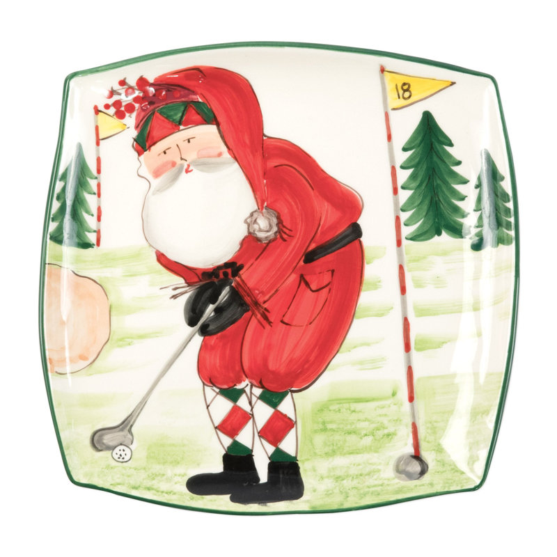 Old St. Nick Terra Bianca Platter