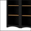Meuble télé 3 pièces avec rangement, meuble télé de style Mid-Century et bibliothèque pour téléviseur de 70 po ou moins, buffet rustique et polyvalent