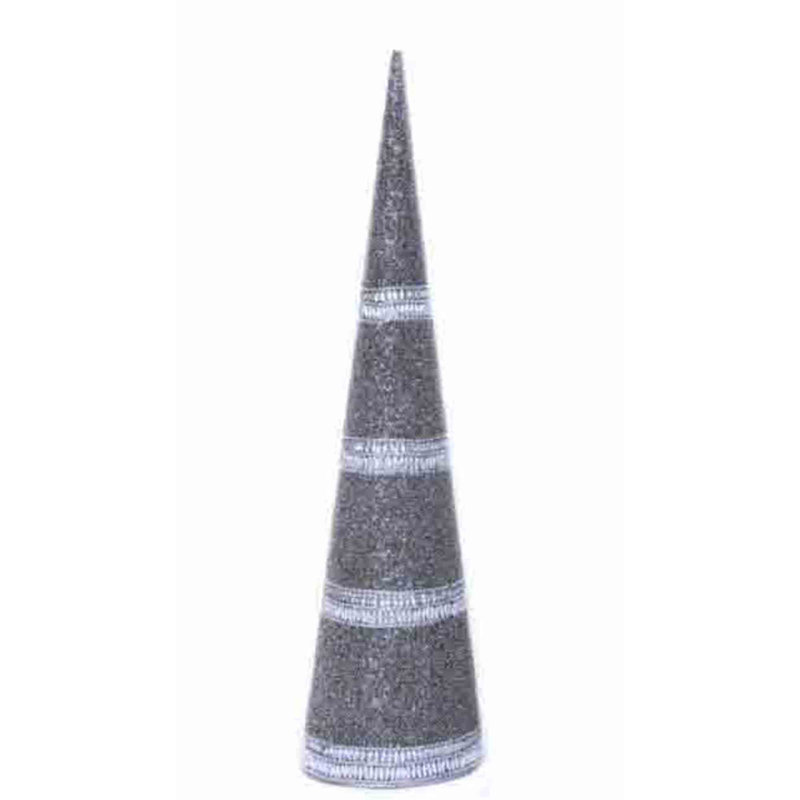 D5x20" Iron Beaded Cone,Grey