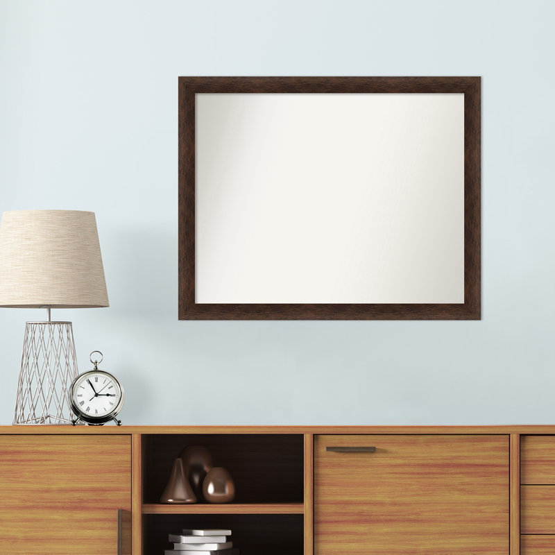 Vermili Solid Wood Wall Mirror, Rectangle, 25" x 31"