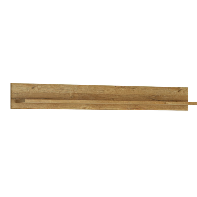 Duarte Bracket Shelf, 19.6cm H x 156.4cm W x 21.9cm D