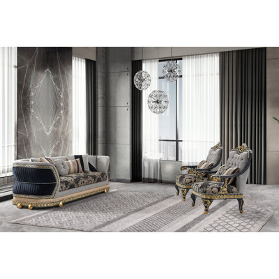 HD-9013-3PC SOFA SET